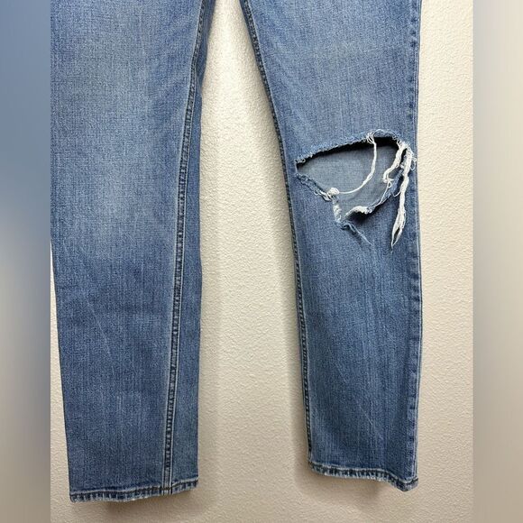 Abercrombie and Fitch 90’s Slim Straight Ultra High Rise Sz 28 - Picture 2 of 6